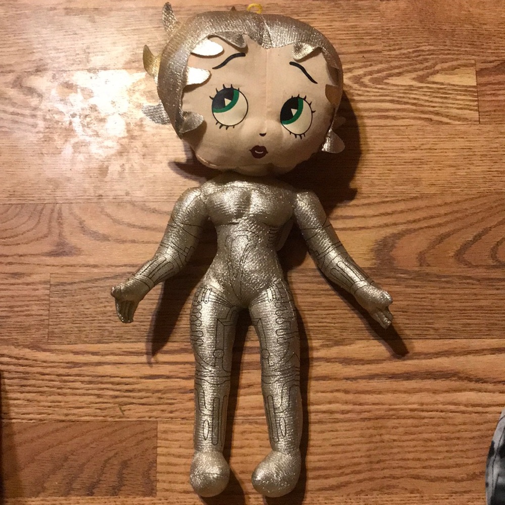 Robot betty plush doll